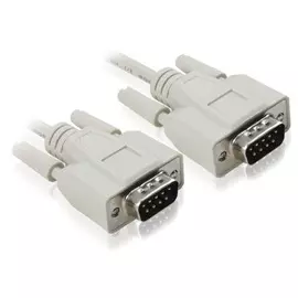 Кабель GCR GCR-DB9CM2M RS-232/RS-232, 9M/9M, Premium, серый, 30 AWG