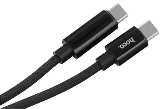 Кабель Hoco U125 2056897 USB Type-C, 1м черный