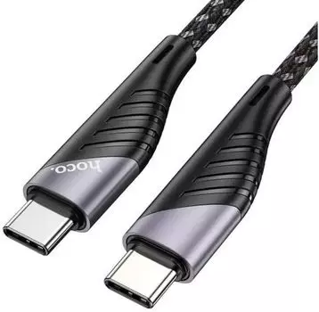 Кабель Hoco U95 PD IPH 01481 USB Type-C (m)-USB Type-C (m) 1м черный