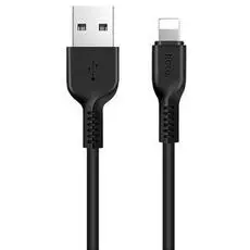 Кабель Hoco X13 6957531061144 USB 2.0, AM/Lightning M, черный, 1м