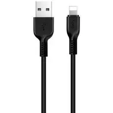 Кабель Hoco X20 6957531068808 USB 2.0, AM/Lightning M, черный, 1м