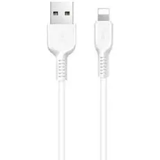 Кабель Hoco X20 6957531068815 USB 2.0, AM/Lightning M, белый, 1м