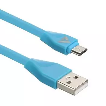 Кабель интерфейсный ACD ACD-U920-M1L Life MicroUSB; USB-A TPE, 1м, синий