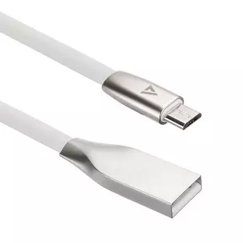Кабель интерфейсный ACD ACD-U922-M1W Infinity MicroUSB; USB-A TPE, 1.2м, белый