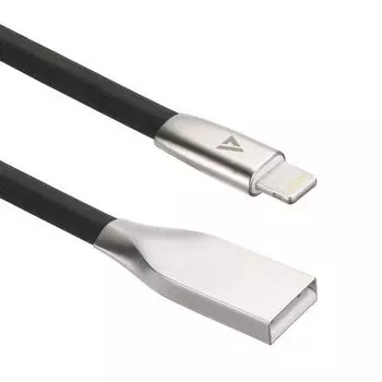 Кабель интерфейсный ACD ACD-U922-P5B Infinity Lightning; USB-A TPE, 1.2м, черный
