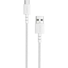 Кабель интерфейсный Anker A8023H21 Powerline Select+ USB-A/USB-C белый 1.8 м
