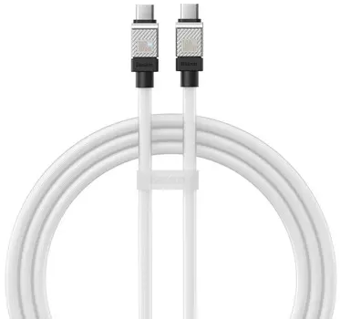 Кабель интерфейсный Baseus CAKW000002 CoolPlay Series Fast Charging Type-C to Lightning 20W 1m White (передача данных, питание устройств, скорость пер