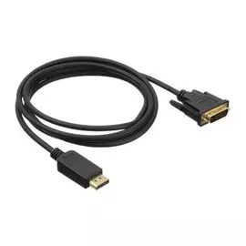 Кабель интерфейсный DisplayPort-DVI Buro BHP DPP_DVI-2 1.1v, 2м. позолоченные контакты черный