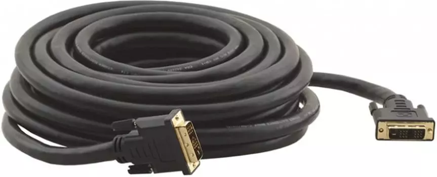 Кабель интерфейсный DVI-DVI Kramer C-DM/DM/XL-50 94-0111050 19M/19M, DVI-D Single link (Вилка - Вилка), 15.2м
