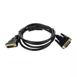 Кабель интерфейсный DVI-DVI TV-COM CG441D-1.8M M/M, 1080p, экран, феррит.кольца, 1.8m