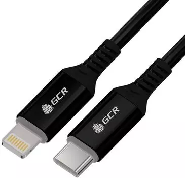 Кабель интерфейсный Greenconnect GCR-53747 PREMIUM 3.0m TypeC/Lightning MFI POWER DELIVERY 18 W, быс