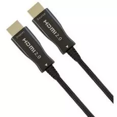 Кабель интерфейсный HDMI-HDMI Cablexpert CCBP-HDMI-AOC-80M HDMI, 80м, v2.0, 19M/19M, AOC Premium Series, позол.разъемы, экран, коробка
