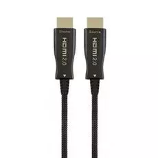 Кабель интерфейсный HDMI-HDMI Cablexpert CCBP-HDMI-AOC-100M HDMI, v2.0, 19M/19M, AOC Premium Series, позол.разъемы, 100м