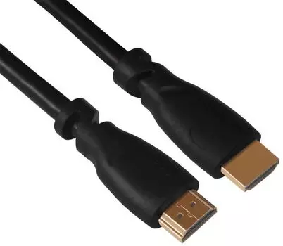 Кабель интерфейсный HDMI-HDMI GCR 19M/19M GCR-HM311-10.0m v1.4, 10 м, Ethernet High speed Premium, тройной экран, черный, позолоченные разъемы