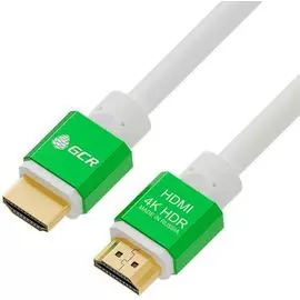 Кабель интерфейсный HDMI-HDMI GCR GCR-51296 0.5m HDMI 2.0, HDR 4:2:2, Ultra HD, 4K 60 fps 60Hz/5K*30Hz, 3D, AUDIO, 18.0 Гбит/с, 28/28 AWG, OD7.3mm, тр