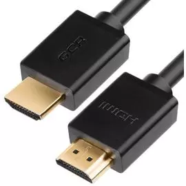 Кабель интерфейсный HDMI-HDMI GCR GCR-HM411-10.0m 10.0m HDMI 2.0, HDR 4:2:0, Ultra HD, 4K 60 fps 60Hz/5K*30Hz, 3D, AUDIO, 18.0 Гбит/с, 28/28 AWG, OD7.