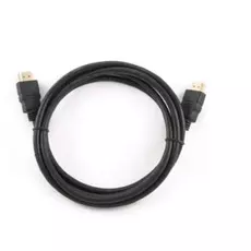 Кабель интерфейсный HDMI-HDMI Gembird 19M/19M CC-HDMI4-1M 1м, v1.4, черный, позол.разъемы, экран, пакет