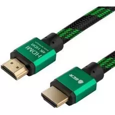 Кабель интерфейсный HDMI-HDMI GCR GCR-51485 1.0m HDMI 2.0, HDR 4:2:2, Ultra HD, 4K 60 fps 60Hz/5K*30Hz, 3D, AUDIO, 18.0 Гбит/с, 28/28 AWG, OD7.3mm, тр