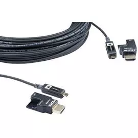 Кабель интерфейсный HDMI-HDMI Kramer CLS-AOCH/60-66 97-0406066 Малодымный оптоволоконный кабель (Вилка - Вилка), поддержка 4К 60 Гц (4:4:4), 20 м