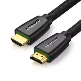 Кабель интерфейсный HDMI-HDMI UGREEN 40408_ M/M, 1 м, черный