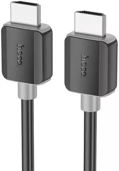 Кабель интерфейсный Hoco US08 ver2.0 HDMI (m) HDMI (m) 2м черный (пакет) (2002514)