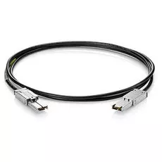 Кабель интерфейсный HP 407337-B21 1M Ext Mini SAS (SFF8088) to Mini SAS (SFF8088) cable for connecting SAS HBA or switch to MSA2300sa, MSA2300 to MSA7