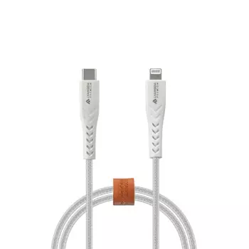 Кабель интерфейсный Lyambda LCLm05-WH MFI, Type-C(m)/Lightning(m), 3A, 0,5м, белый