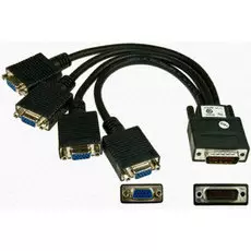 Кабель интерфейсный Matrox CAB-L60-4XAF Quad-Moniter Upgrade Cable (Analog) ROHS