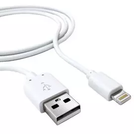 Кабель интерфейсный Red Line USB-Lightning УТ000009513 для Apple 2 м, белый