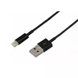 Кабель интерфейсный Rexant 18-1122 для iPhone 5/6/7 моделей шнур 1 м черный (10шт)