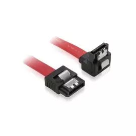 Кабель интерфейсный SATA GCR GC-ST1041-0.5m 0,5 m, SATA III - SATA III до 6Gbps ,26AWG, 7pin/7pin угловой разъем, медь, пакет