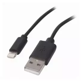 Кабель интерфейсный SONNEN 513116 USB 2.0-Lightning, 1 м, , медь, для передачи данных и зарядки iPhone/iPad