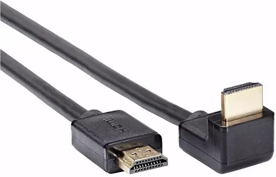 Кабель интерфейсный Telecom TCG256-3M HDMI---HDMI ver 2.1 8K/60Hz угол 90град 3м, медь, (1/60)