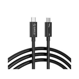 Кабель интерфейсный Type C-Type C Orico TBL05-BK 0,5 м., черный