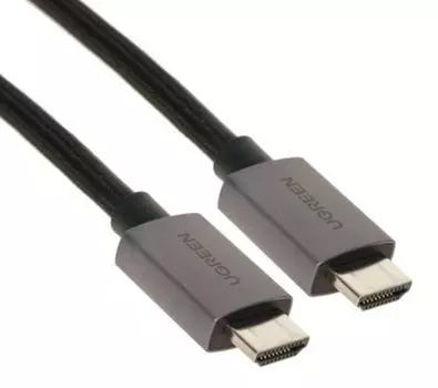 Кабель интерфейсный UGREEN HD153 25299_ HDMI 4K 60Hz, длина: 2м, цвет: серый