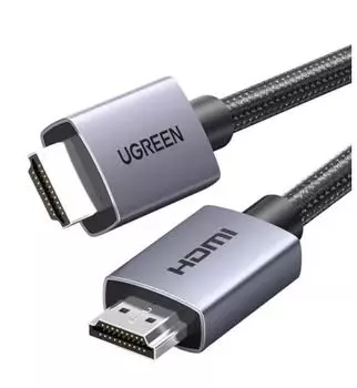 Кабель интерфейсный UGREEN HD153 HDMI 4K 60Hz, длина: 3м, цвет: серый