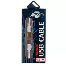 Кабель интерфейсный USB 2.0 Atcom AT3786 1.8 m (Am/Bm, феррит), блистер