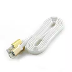Кабель интерфейсный USB 2.0 Cablexpert AM/Lightning 8P CC-ApUSBgd1m 1 м, силиконовый шнур, разъемы золотой металлик, пакет