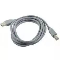 Кабель интерфейсный USB 2.0 Cablexpert AM/BM 1.8 м, Pro, экран, серый