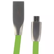 Кабель интерфейсный USB 2.0 Cablexpert CC-G-mUSB01Gn-1M AM/microB, серия Gold, длина 1м, зеленый, блистер
