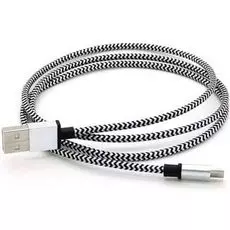 Кабель интерфейсный USB 2.0 Cablexpert CC-mUSB2sr1m , AM/microBM 5P, 1м, нейлоновая оплетка, алюминиевые разъемы,