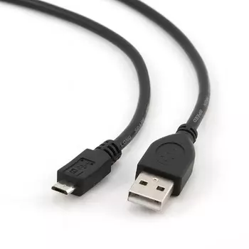 Кабель интерфейсный USB 2.0 Cablexpert CC-mUSB2-AMBM-6 Pro , AM/microBM 5P, 1.8м, черный, пакет