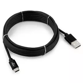 Кабель интерфейсный USB 2.0 Cablexpert CC-S-USBC01Bk-3M