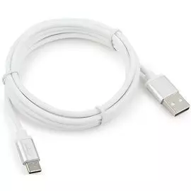 Кабель интерфейсный USB 2.0 Cablexpert CC-S-USBC01W-3M