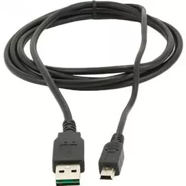 Кабель интерфейсный USB 2.0 Gembird AM/miniB 5P CC-5PUSB2D-1M мультиразъем USB, 1 м, к ПК, хабу, AC адаптеру USB любой стороной