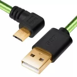 Кабель интерфейсный USB 2.0 GCR GCR-UA12AMCB6-BB2SG-1.0m