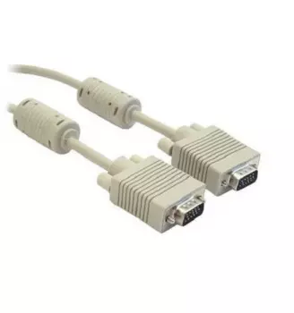 Кабель интерфейсный VGA-VGA Gembird 15M/15M CC-PPVGA-10M 10м, D-sub, тройной экран, феррит.кольца, пакет