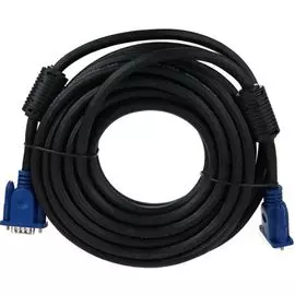 Кабель интерфейсный VGA-VGA VCOM VVG6448-30MC 15M-15M, 2 фильтра, 30м