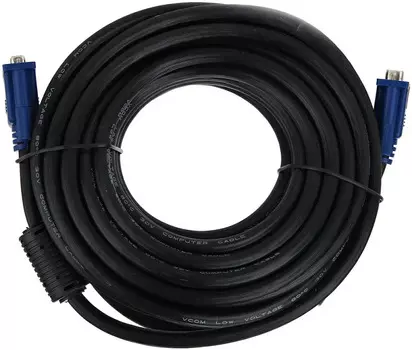 Кабель интерфейсный VGA-VGA VCOM VVG6460-10MO удлинительный 15M=>15M, 2 фильтра, 10м
