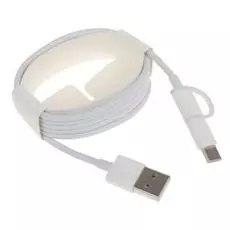 Кабель интерфейсный Xiaomi Mi 2-in-1 USB Cable Micro-USB to Type-C SJV4082TY 100 см (X15303)